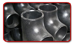 ASTM-A234 WPB Mild Steel Unequal Tee Buttweld fittings